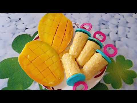 #mangokulfi#mango||3 ingredients mango kulfi /No cream No condensed milk/easy homemade Mango kulfi