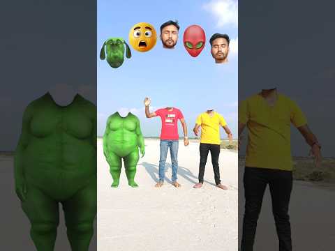 Green Fatty dog vs cute brothers & me correct head matching with dame tu cosita songs