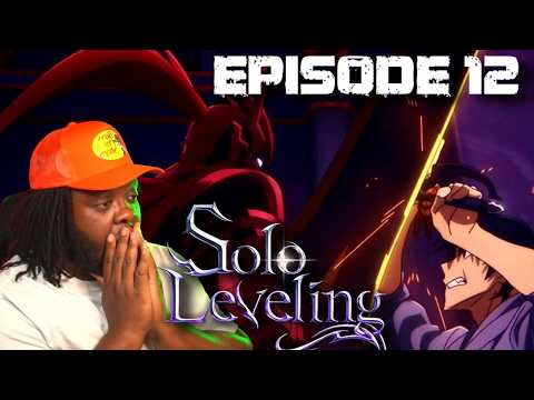 WHAT DOES THIS SEASON  ENDING MEAN FOR JIN WOO?  | SOLO LEVELING | EPISODE 12 | REACTION!