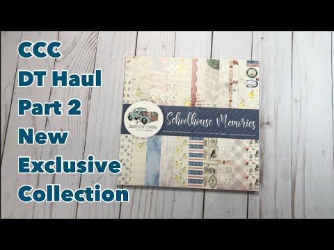 CCC DT Haul Part 2 | Country Craft Creations | Schoolhouse Memories