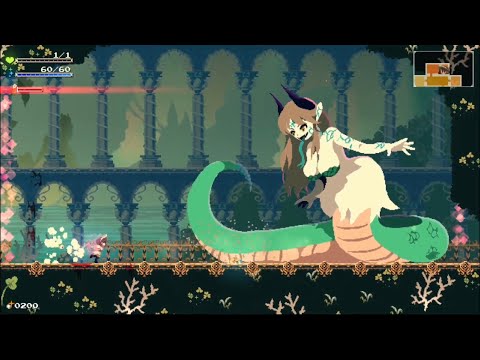 Momodora: 月影のエンドロール 全ボスノーダメージ