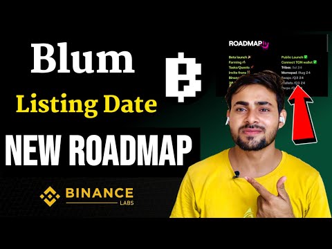 Blum Airdrop Listing Date & New Roadmap Explain || Blum Mining New Update || Crypto Wala Dost