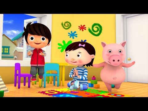 Hop, Skip, Jump! Let’s Bounce with Pig and Friends! | Fun Baby Songs | Classic Baby Songs