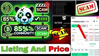 Pandas Biggest Update l Pandas airdrop withdraw start in Neelsky | Pandas ⚠️Scam Exposed Scammer⚠️