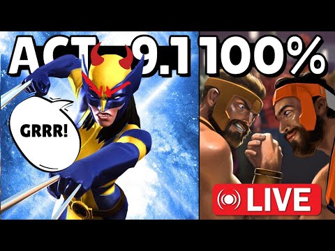 ACT 9.1 - DAY 1 (PART 2)!!! MARVEL CONTEST OF CHAMPIONS