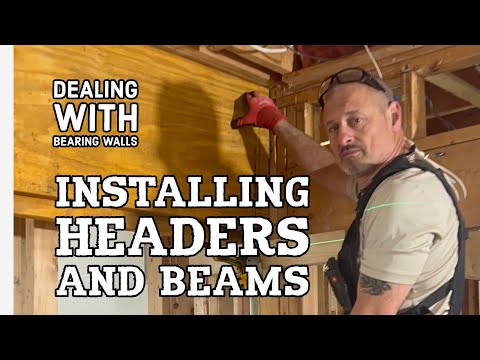 Tips for Installing a Beam | Removing Bearing Walls