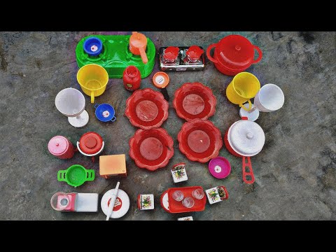 DIY Unboxing Amazing Mini Kitchen Set l Mini @miniclay5092@existclay