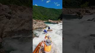 日本でここだけ！北山村の筏下りは圧巻でした🏞️