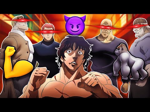 BAKI vs 5 BIG Burly MEN