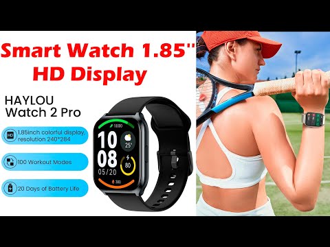 HAYLOU Watch 2 Pro (LS02 Pro) Smart Watch 1.85'' HD Display SpO2 Heart Rate Monitor 100 Workout