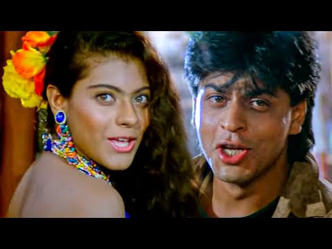 Jaati Hoon Main | Karan Arjun | Shahrukh Khan | Kajol | Kumar Sanu | Alka Yagnik | 90's Love Song