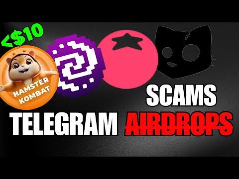 What's REALLY Going on with Telegram AIRDROPS? The Scams" #hamsterkombat #tomarket || $5 Giveaway