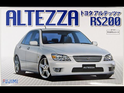 Whats In The Box | Fujimi Toyota Altezza RS200