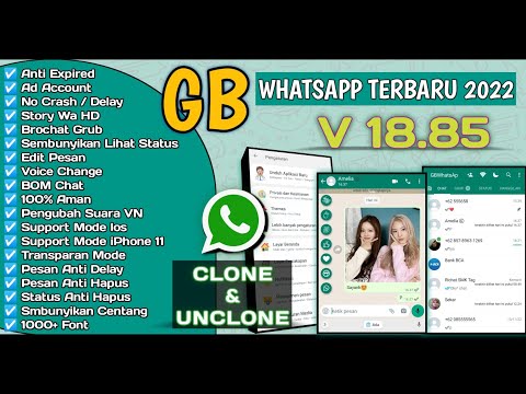 GB Whatsapp Terbaru 2022 || Wa GB Terbaru 2022 || Anti Kadaluwarsa