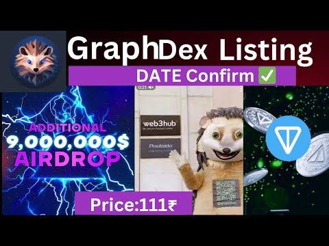 GraphDex Listing date Confirm ✅ GraphDex Token allocation 🔥 Token Generation 🔜 Token Withdrawal 🪙🪙