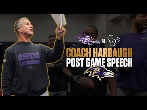 Step Inside the Lock Room After Baltimore's Win Over Houston | Baltimore Ravens