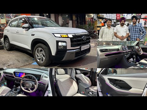 creta genuine accessories 2024 | creta base model 2024 modified | creta modification from chandigarh