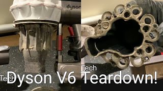 Dyson V6 / DC59 Cordless Vacuum Cyclone Disassembly and Repair Tutorial