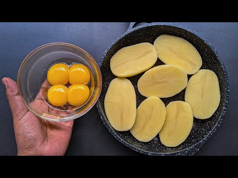 Just Add Eggs With Potatoes Its So Delicious/ Simple Breakfast Recipe/ 5 Mnts Cheap & Tasty Snacks