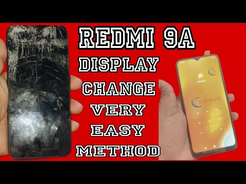 Redmi 9A Display change in kannada|| Redmi 9A assembling and assembling 2023|| mobile repair kannada