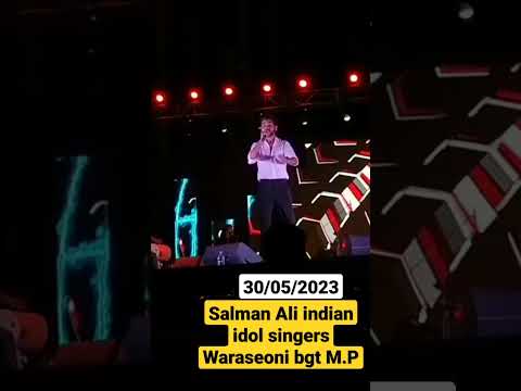 salman Ali Indian idol singer waraseoni Live show #salmanali #salman_ali_new_song #salman_ali#shorts