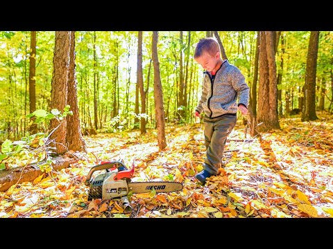 Building A HUGE Backwoods TeePee