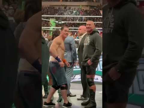 John Cena and Randy Orton reunite at WrestleMania 40