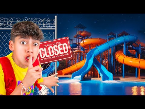 Sneaking In OVERNIGHT WATERPARKS and More! | The Royalty Family