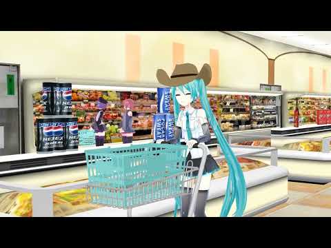 [MMD Talkloid] Miku sings Gegagedigedagedago