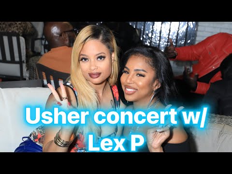 Being B.Lynn| Usher concert In  ATL with Lex P