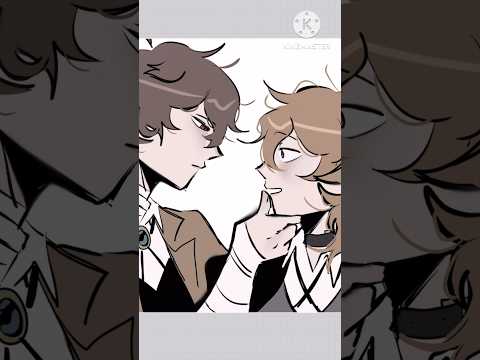 Hehe #bsd #bungoustraydogs #dazai #bungostraydogs #fyp #dazaiosamu #chuuya #chuuyanakahara #soukoku