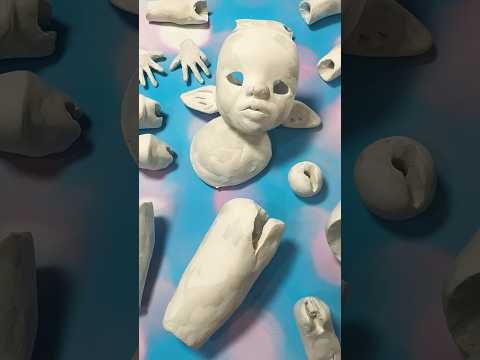 Sculpting a ball jointed doll