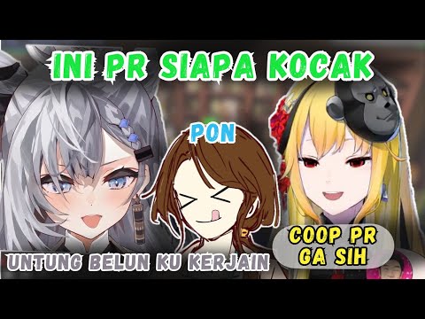 Studio Kebanjiran + PR Numpuk  KAELA Sama ZETA Lanjut Gibahin PON nya M-Chan..  【HoloID | Clip】