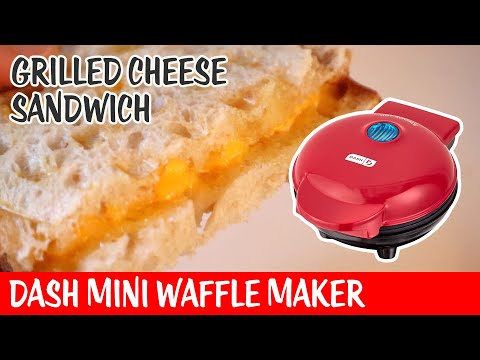 Grilled Cheese Sandwich | Dash Mini Waffle Maker