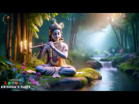 The Divine Flute of Krishna || KrishnaFlute Music , Stress Relief ,Heal Mind, Body and Soul