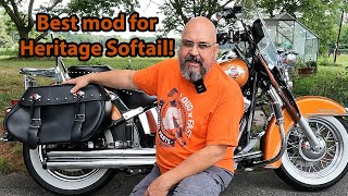 Best Heritage Softail upgrade!