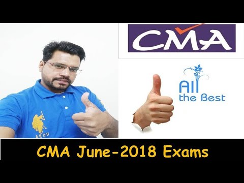 All the best For Exams | CMA Students |