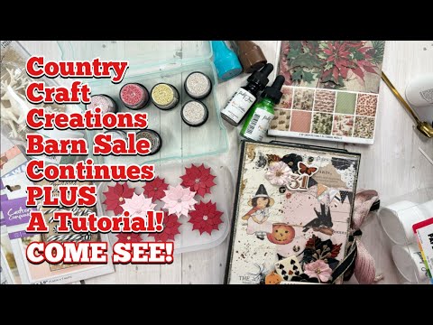 ⁠@countrycraftcreations Cyber Monday Sale PLUS Tutorial. Come see!