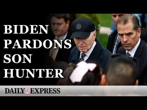 Biden pardons his son Hunter despite previous pledges not to