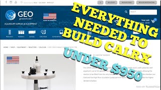 Everything To Build CALRX (UNDER $950)