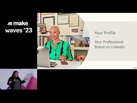 Waves '23 Replay: Linkedin: Helping Your Professional Brand Take Off