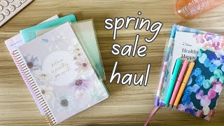 Erin Condren Haul | Health & Wellness Planning | 2024 Spring Sale