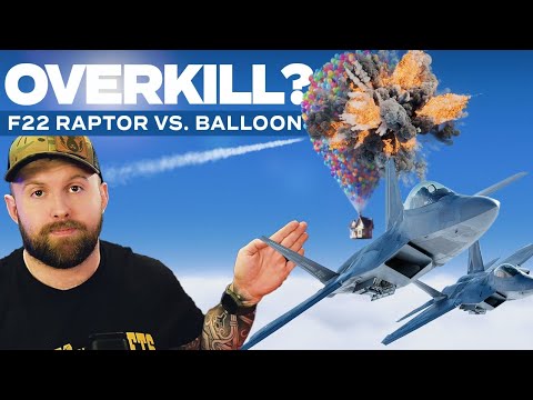 F-22 Raptor vs. Spy Balloon - Overkill?