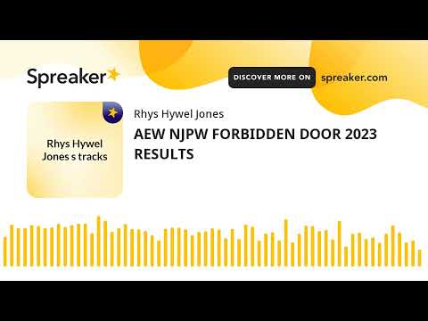 AEW NJPW FORBIDDEN DOOR 2023 RESULTS