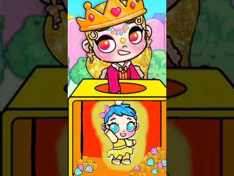 Joy adopt baby princess Avatar World Pazu #shorts #avatarworldstory #tocaboca #avatarworldgame