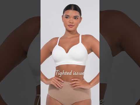 Seamless Wireless Bust Support Shapewear Bra