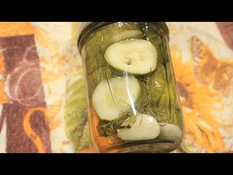 Spicy & Tangy Habanero Sliced Pickles ~ Canning ~ How to Can ~ Pickle