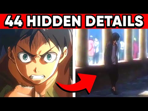 44 INSANE Details You Missed in Attack on Titan