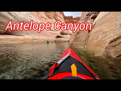 Kayaking Antelope Canyon: Lake Powell AZ