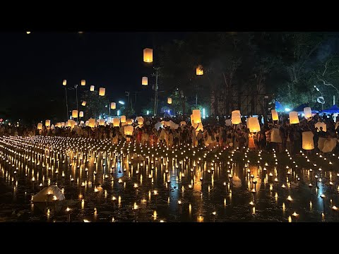 Releasing Lanterns at Doi Saket Lake: A Free & Magical Experience in Chiang Mai Thailand 2024